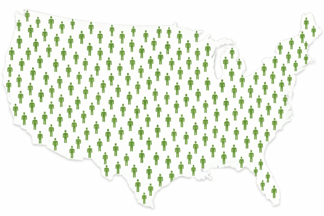 USA map